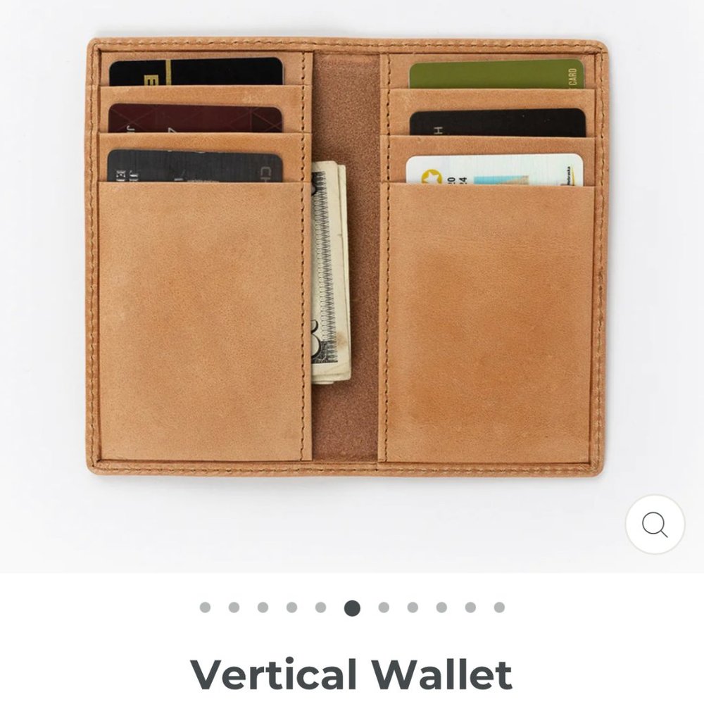 Elevate Leather Verticle Wallet - Picture 4 of 4